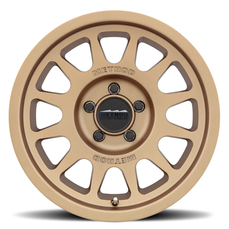 Method MR703 17x8.5 +25mm Offset 5x5 71.5mm CB Method Bronze Wheel