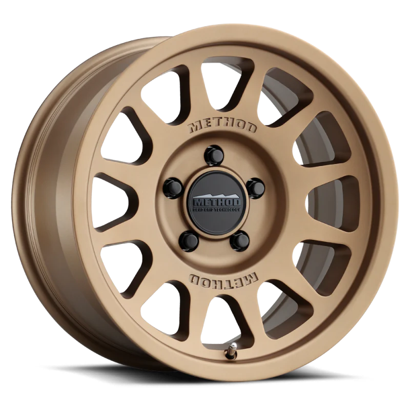 Method MR703 17x8.5 +25mm Offset 5x5 71.5mm CB Method Bronze Wheel - Image 2
