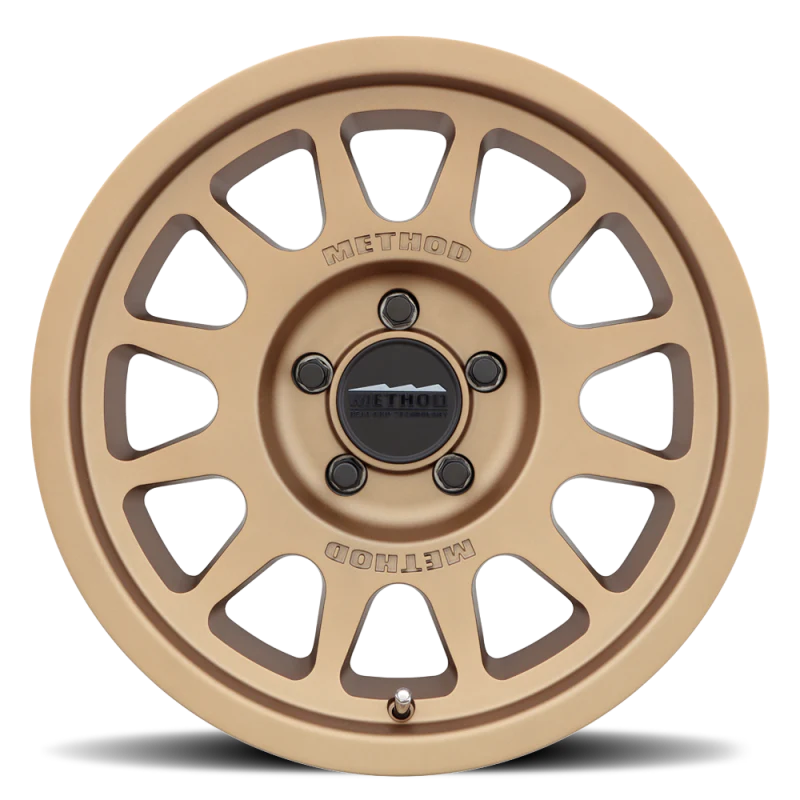 Method MR703 17x8.5 +35mm Offset 5x150 110.5mm CB Method Bronze Wheel