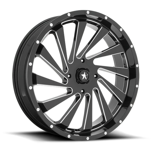 MSA - BLADE UTV 24X7 4X156 115 G-BLK-MILL +0