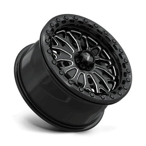 MSA - BOLO UTV BL 15X7 4X137 96 +38 G-BLK-MILL - Image 2