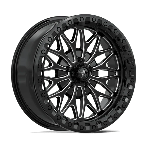 MSA - BOLO UTV BL 18X7 5X4.5 72 +10 G-BLK-MILL