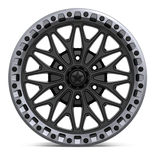 MSA - BOLO UTV BL 18X7 6X5.5 100 +10 MBLK GMTL - Image 3