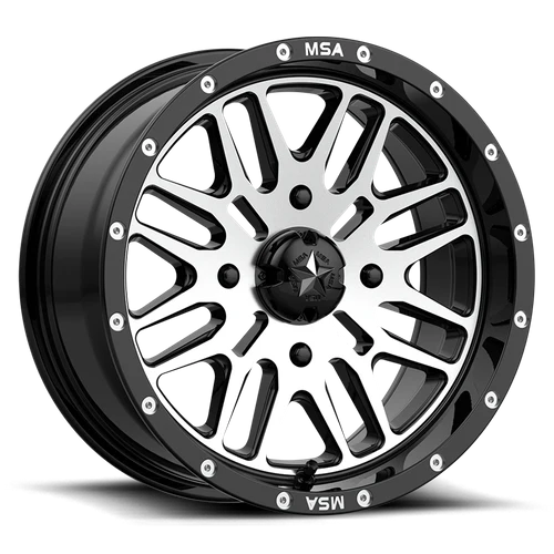 MSA - BRUTE UTV 24X7 4X137 G-BLK MACH 10MM