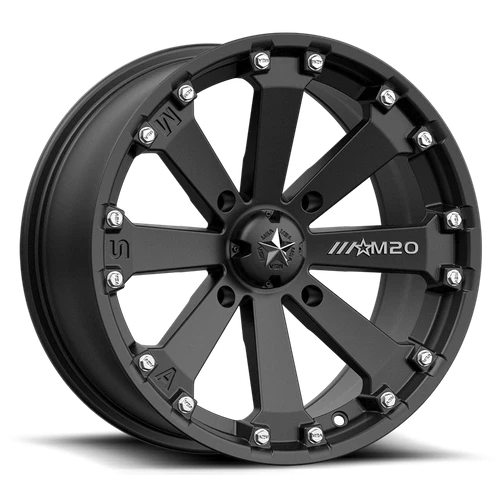 MSA - KORE UTV 14X7 4X137 MATTE BLACK 00MM