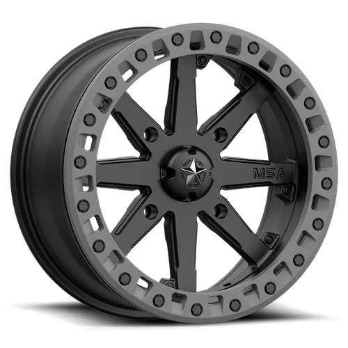 MSA - LOK2 UTV BL 14X7 4X137 S-BLK GRY-RG +0