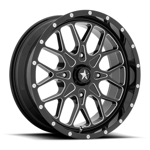 MSA - PORTAL UTV 14X7 4X110 86 G-BLK-MILL +10