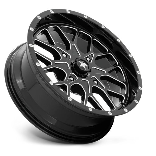 MSA - PORTAL UTV 14X7 4X110 86 G-BLK-MILL +10 - Image 2