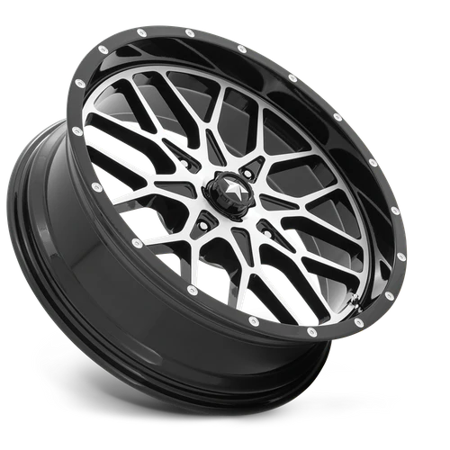 MSA - PORTAL UTV 14X7 4X137 96 G-BLK-MACH +10 - Image 2