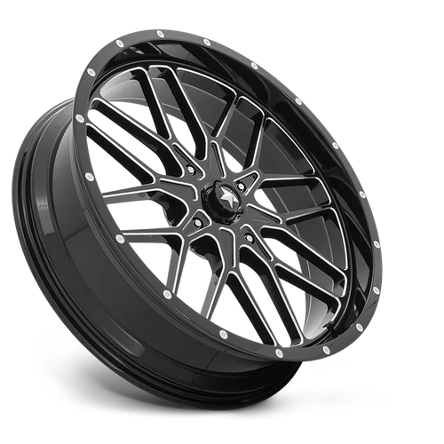 MSA - PORTAL UTV 24X7 4X156 115 G-BLK-MILL +0 - Image 2