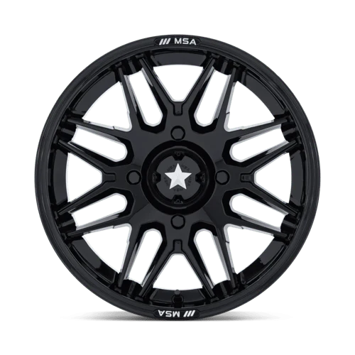 MSA - RADAR UTV 14X7 4X110 86 -47 G-BLK - Image 3