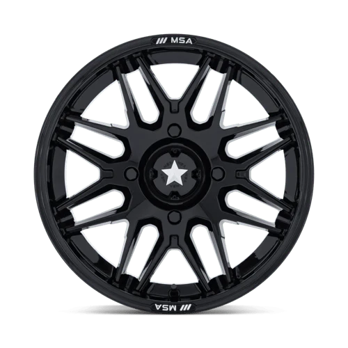 MSA - RADAR UTV 16X7 5X4.5 72 +10 G-BLK - Image 3