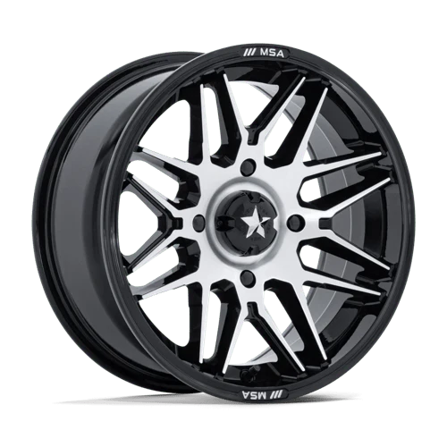 MSA - RADAR UTV 16X7 5X4.5 72 +10 G-BLK-MCH