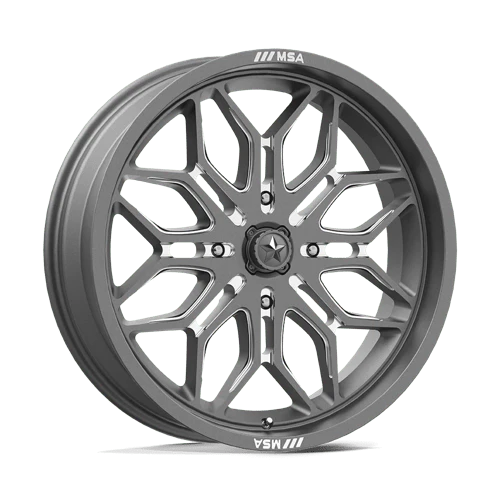 MSA - SNIPER UTV 18X7 4X137 96 GNMTL-MILL +10