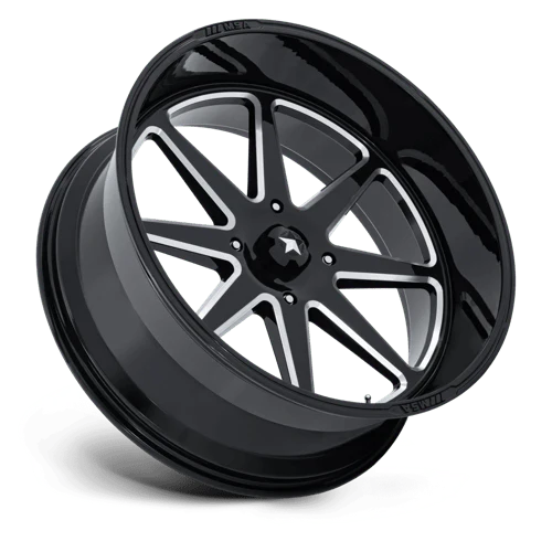 MSA - SPARK UTV 24X10 4X137 96 -25 G-BLK-MILL - Image 2