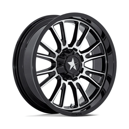 MSA - THUNDERLIPS UTV 15X7 4X137/156 G-BLK MCH