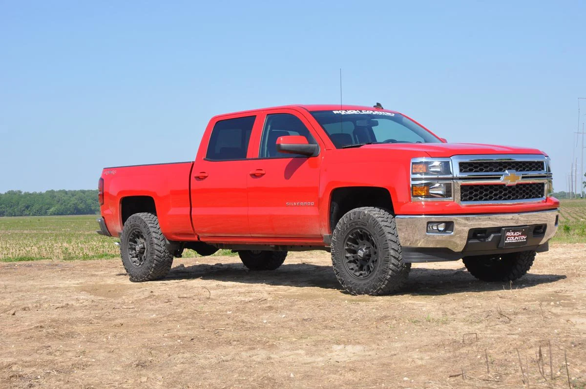 Rough Country - N3 Leveling Struts - 2 Inch - Loaded Strut - Chevy/GMC 1500 Truck & SUV (07-14) - Image 5