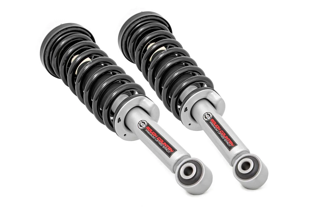 Rough Country - N3 Leveling Struts - 2 Inch - Loaded Strut - Ford F-150 4WD (2009-2013) - Image 2