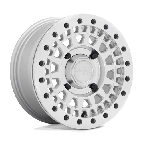 Black Rhino Wheels - PARKER UTV BL 15X7 4X136 +36 106 SLV MIR