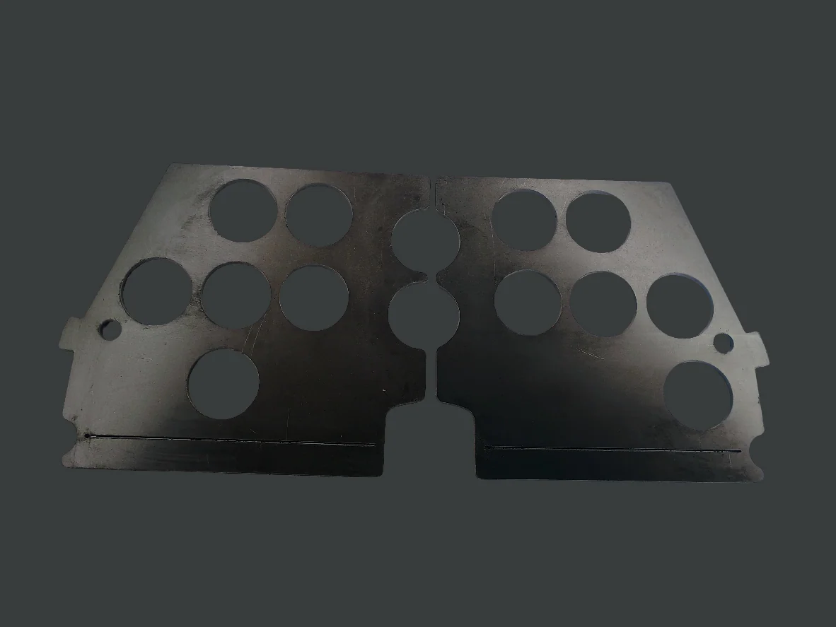 PRO XP/ TURBO R Engine & Transmissions BASH PLATES 1/4” WELD ON (RAW) - Image 2