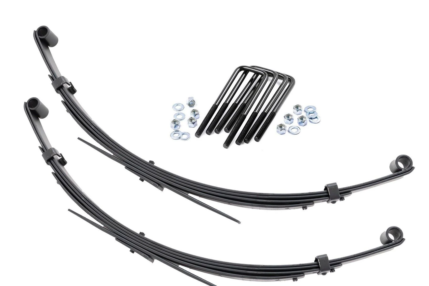 Rough Country - Rear Leaf Springs - 3" Lift - Pair - Toyota Truck 4WD (1979-1985)