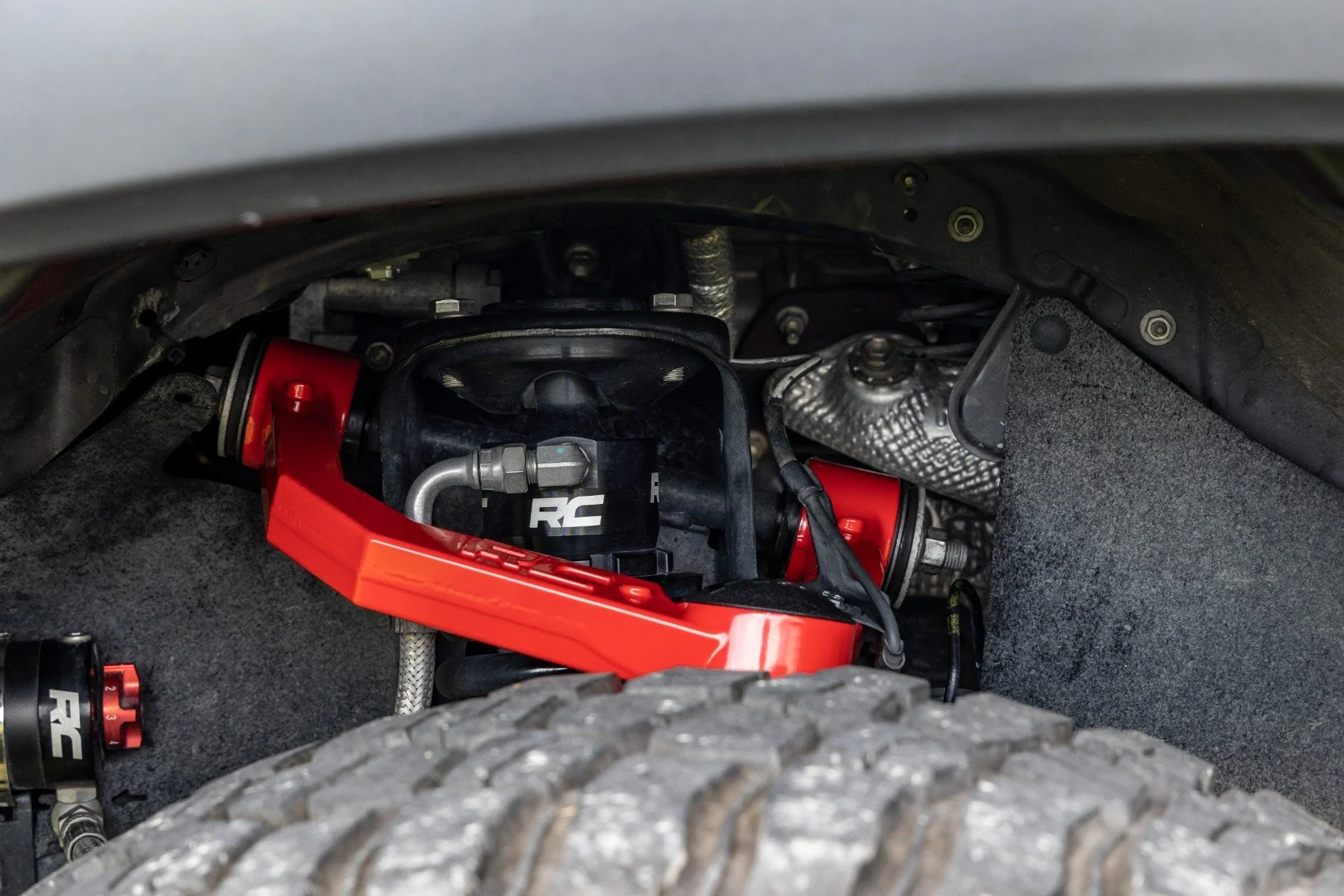 Rough Country - Red Forged Upper Control Arms - Image 3
