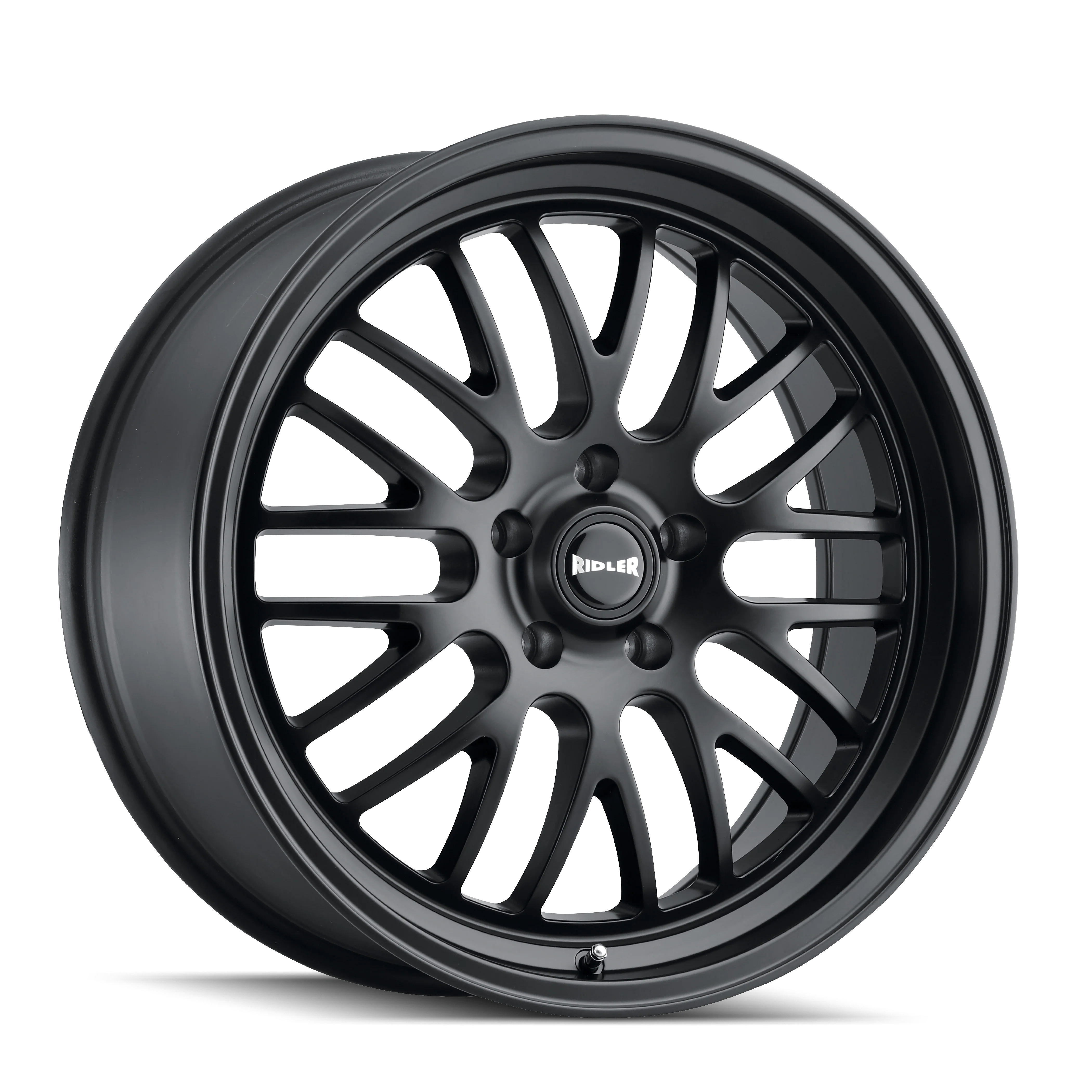 Ridler Wheels - RIDLER 607 MATTE BLACK 20X10.5 5-120 40MM 72.62MM
