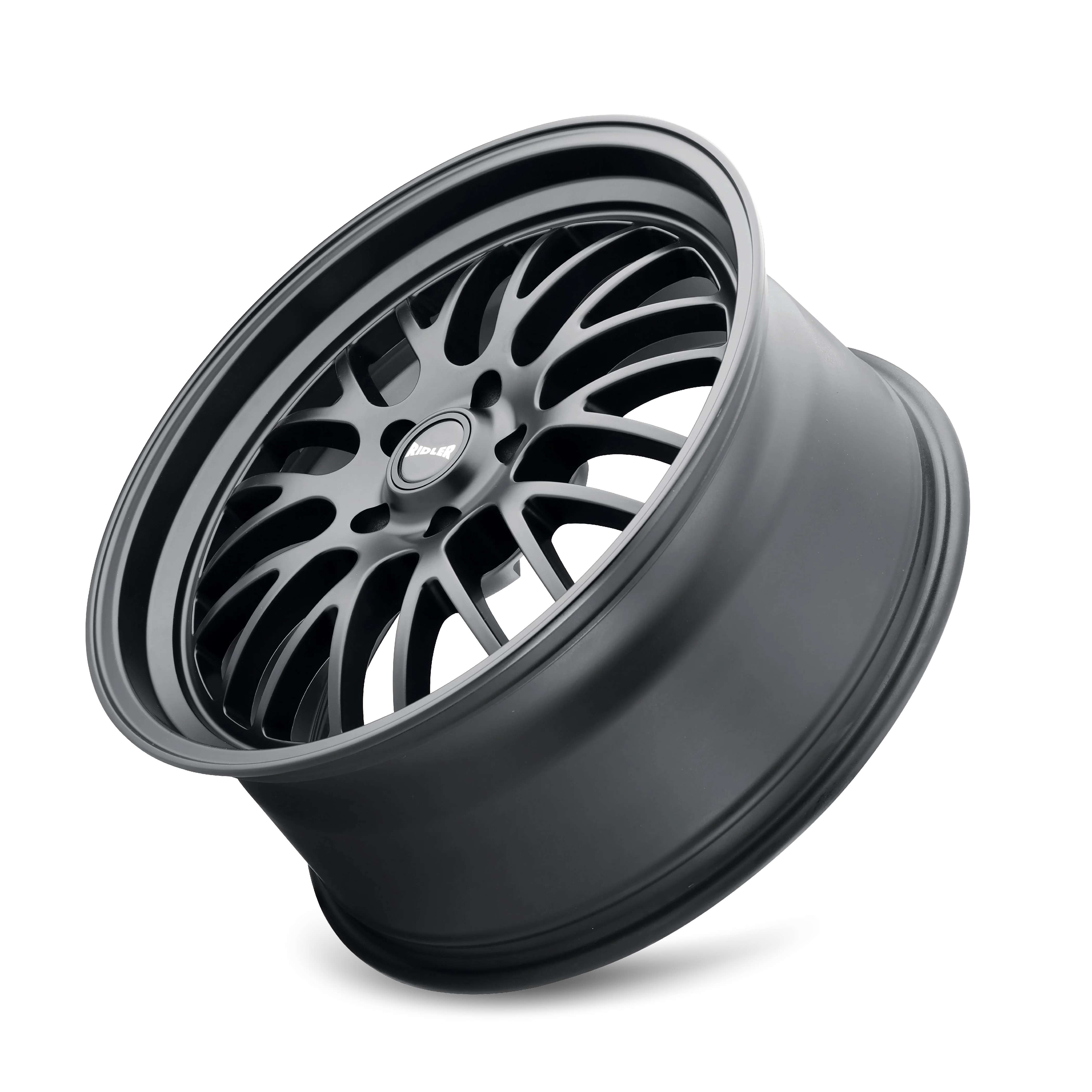 Ridler Wheels - RIDLER 607 MATTE BLACK 20X10.5 5-120 40MM 72.62MM - Image 3