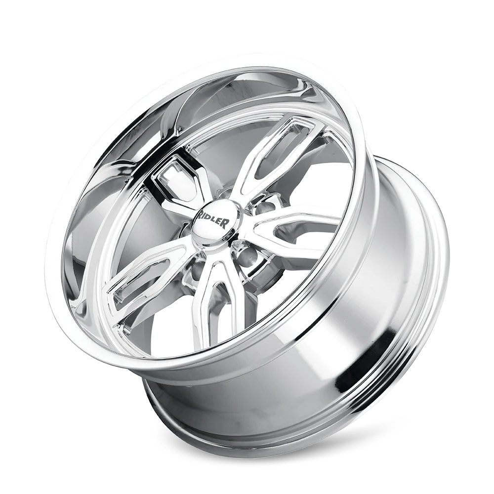 Ridler Wheels - RIDLER 608 CHROME 20X10 5-120.65 0MM 72.62MM - Image 3