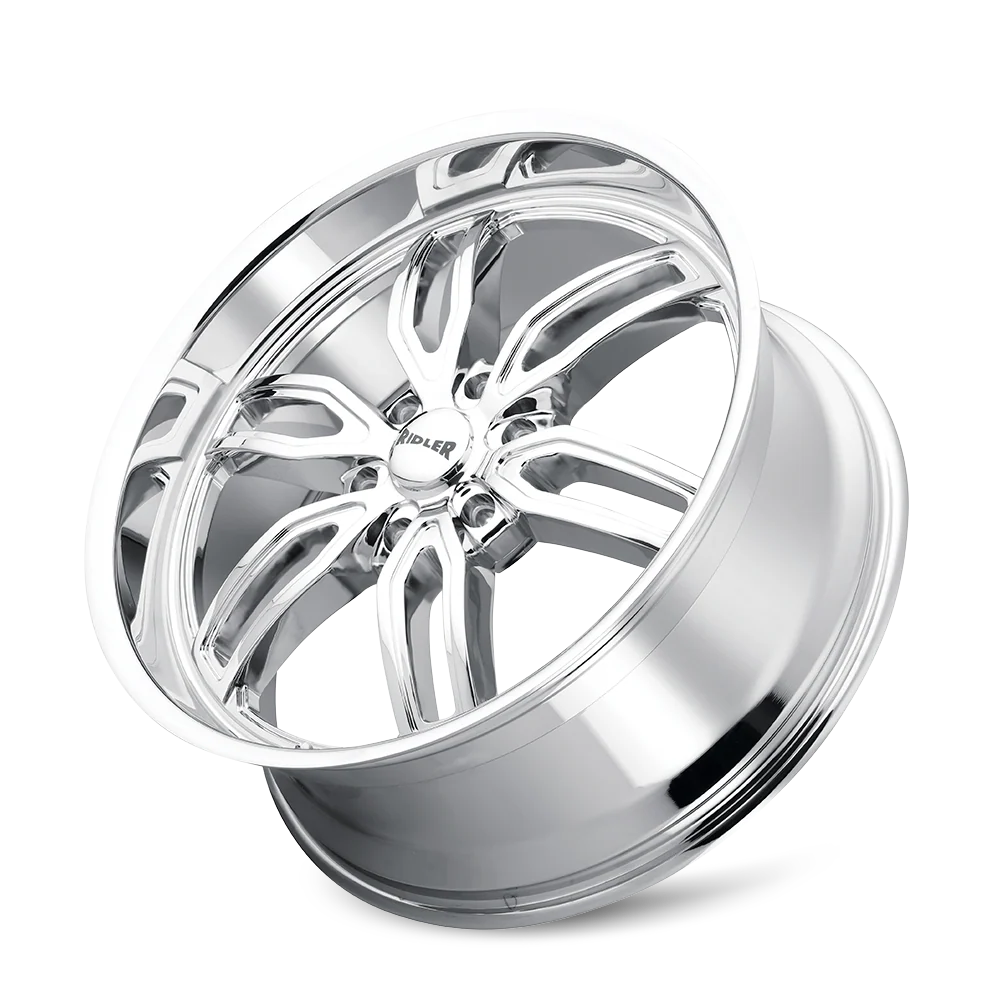 Ridler Wheels - RIDLER 609 CHROME 20X9 6-139.7 18MM 106.1MM - Image 3