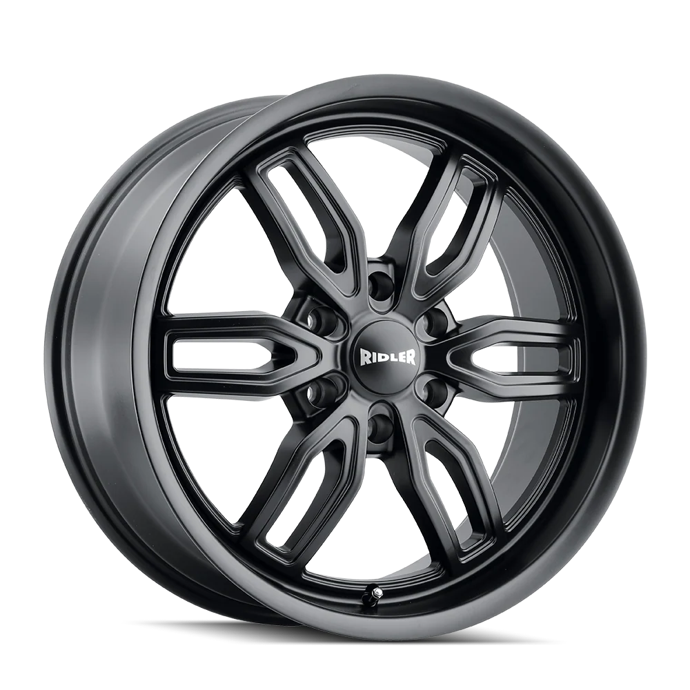 Ridler Wheels - RIDLER 609 MATTE BLACK 20X9 6-135 30MM 87.1MM
