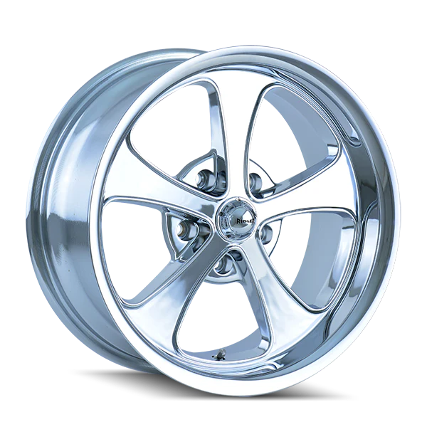 Ridler Wheels - RIDLER 645 CHROME 20X10 5-127 0MM 83.82MM