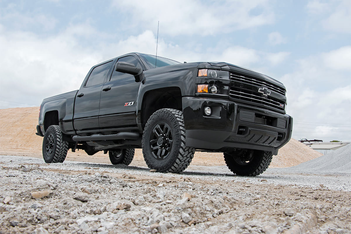 Rough Country - 3.5 Inch Lift Kit - M1 - w/ Overloads - Chevy/GMC 2500HD/3500HD (11-19) - Image 4