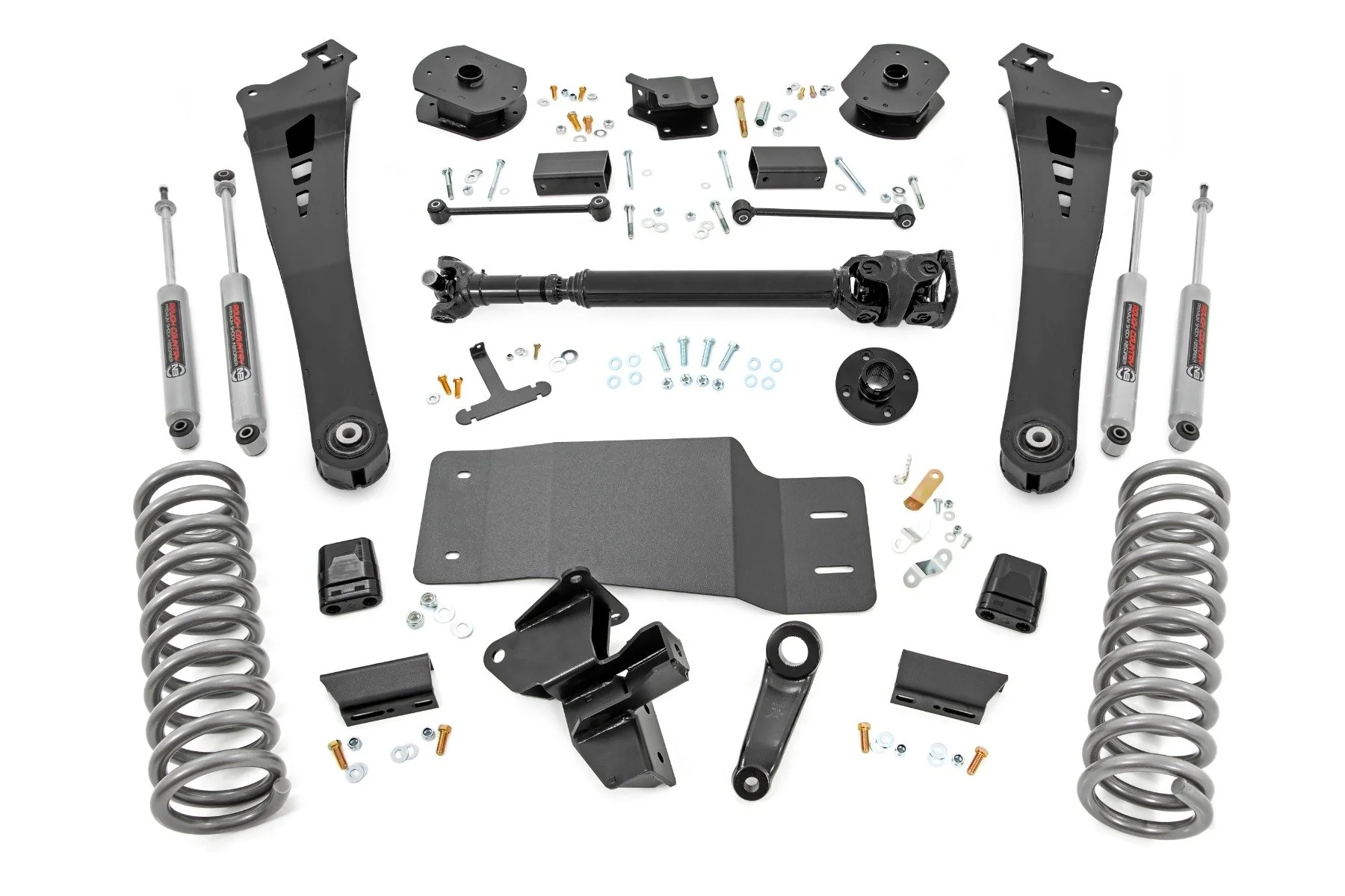 Rough Country - 5 Inch Lift Kit - Fr D/S - 10 Bolt T-Case - Ram 3500 4WD (2025)