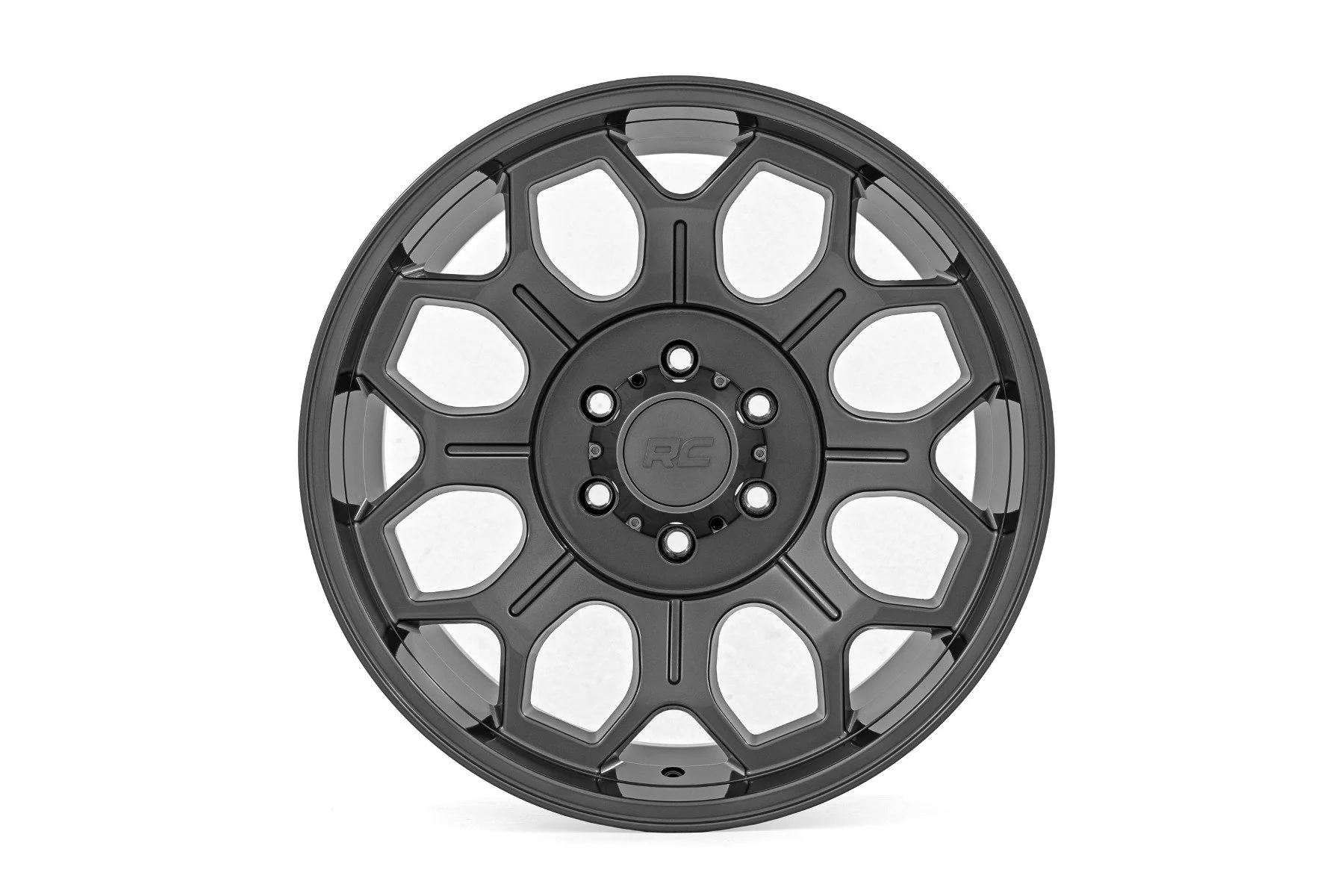 Rough Country - Rough Country 77 Series Wheel/One-Piece/Gunmetal Gray/20x9/6x135/0mm - Image 2