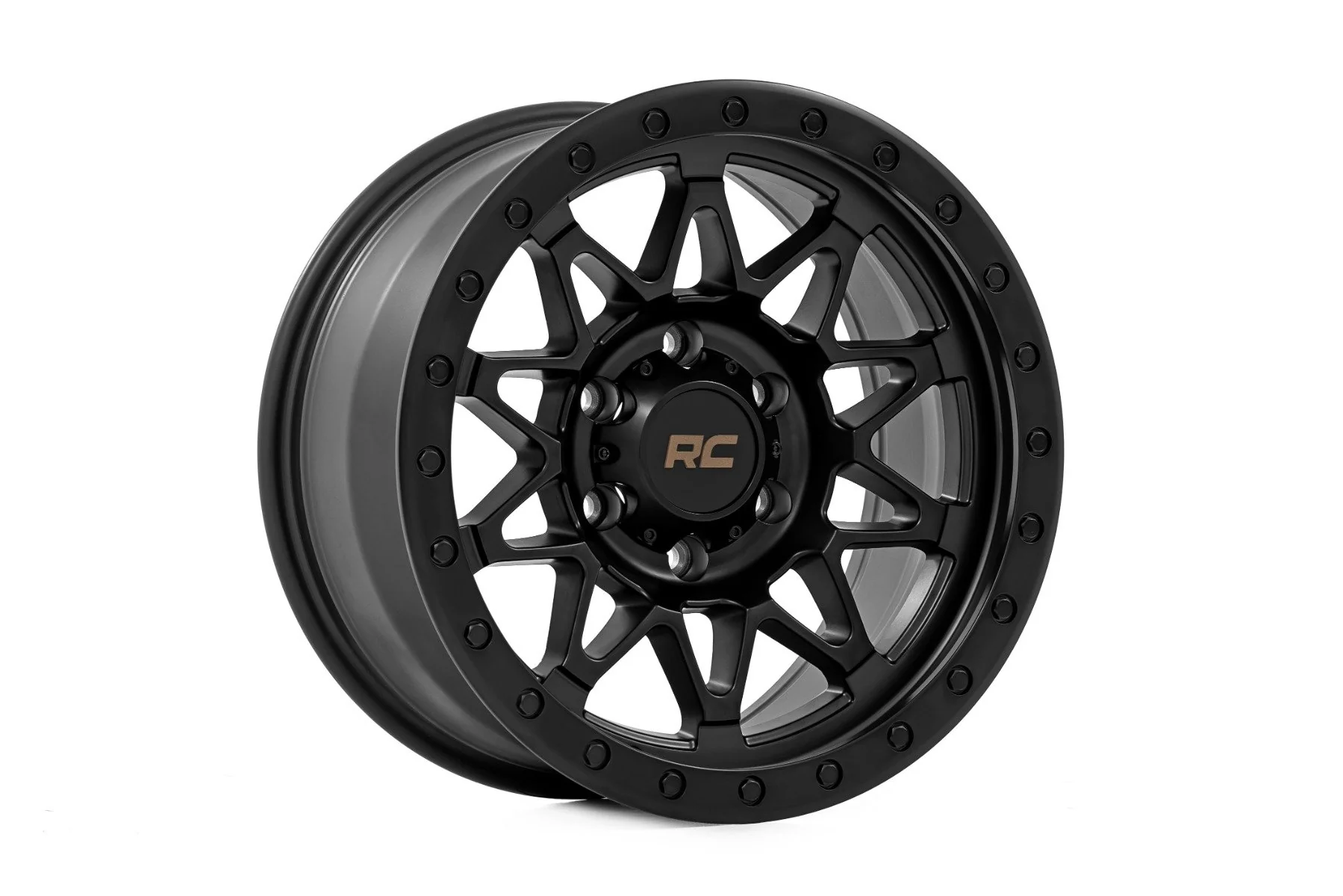 Rough Country - Rough Country 78 Series Wheel/Simulated Beadlock/Black/18x9/5x5/0mm - Image 4