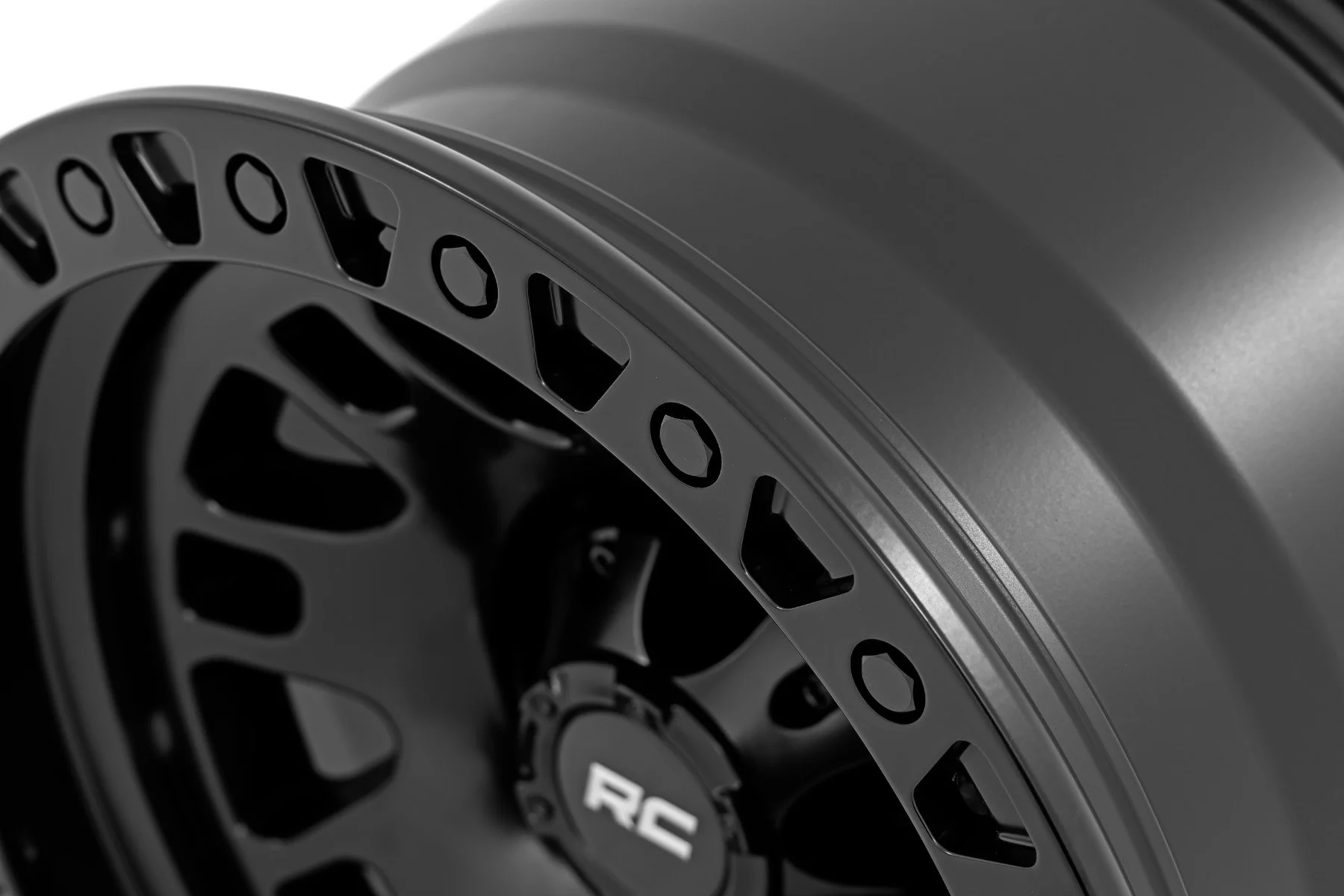 Rough Country - Rough Country 82 Series Wheel/One-Piece/Semi Gloss Black/18x9/5x5/0mm - Image 4