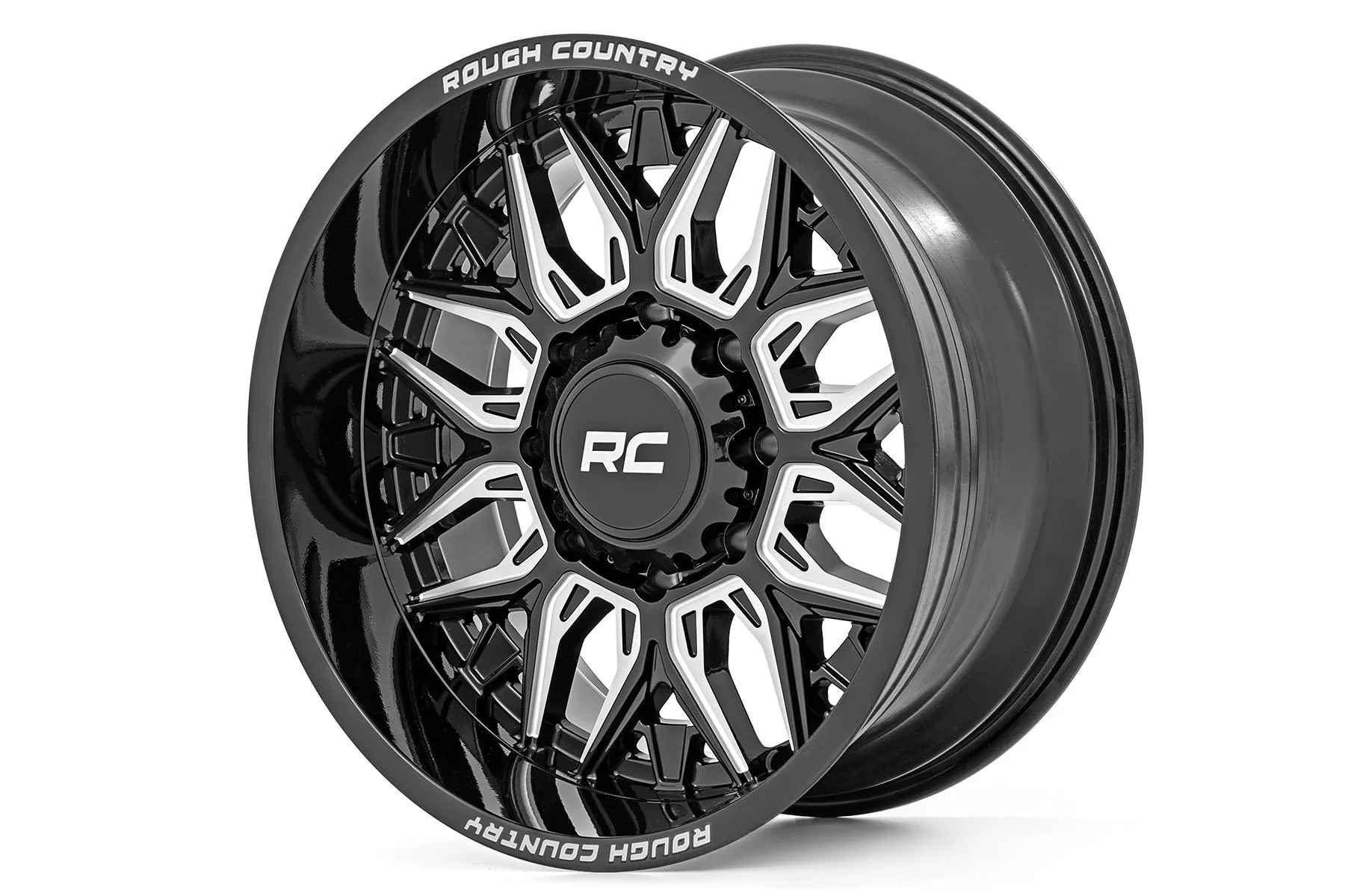 Rough Country - Rough Country 86 Series Wheel/One-Piece/Gloss Black/20x10/8x6.5/-19mm - Image 7