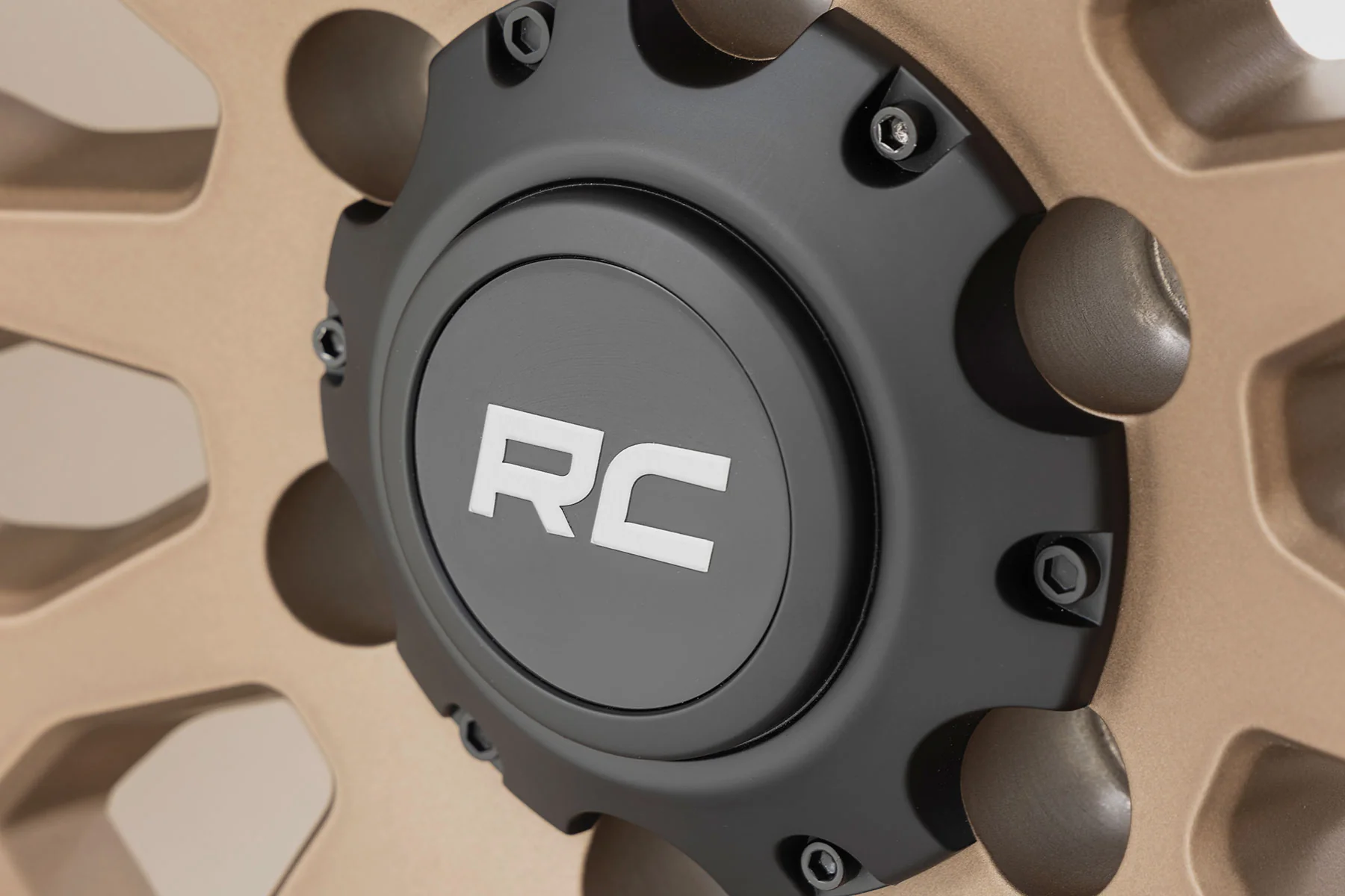 Rough Country - Rough Country 87 Series Wheel/Simulated Beadlock/Bronze/Black/17x8.5/5x4.5/+0mm - Image 4