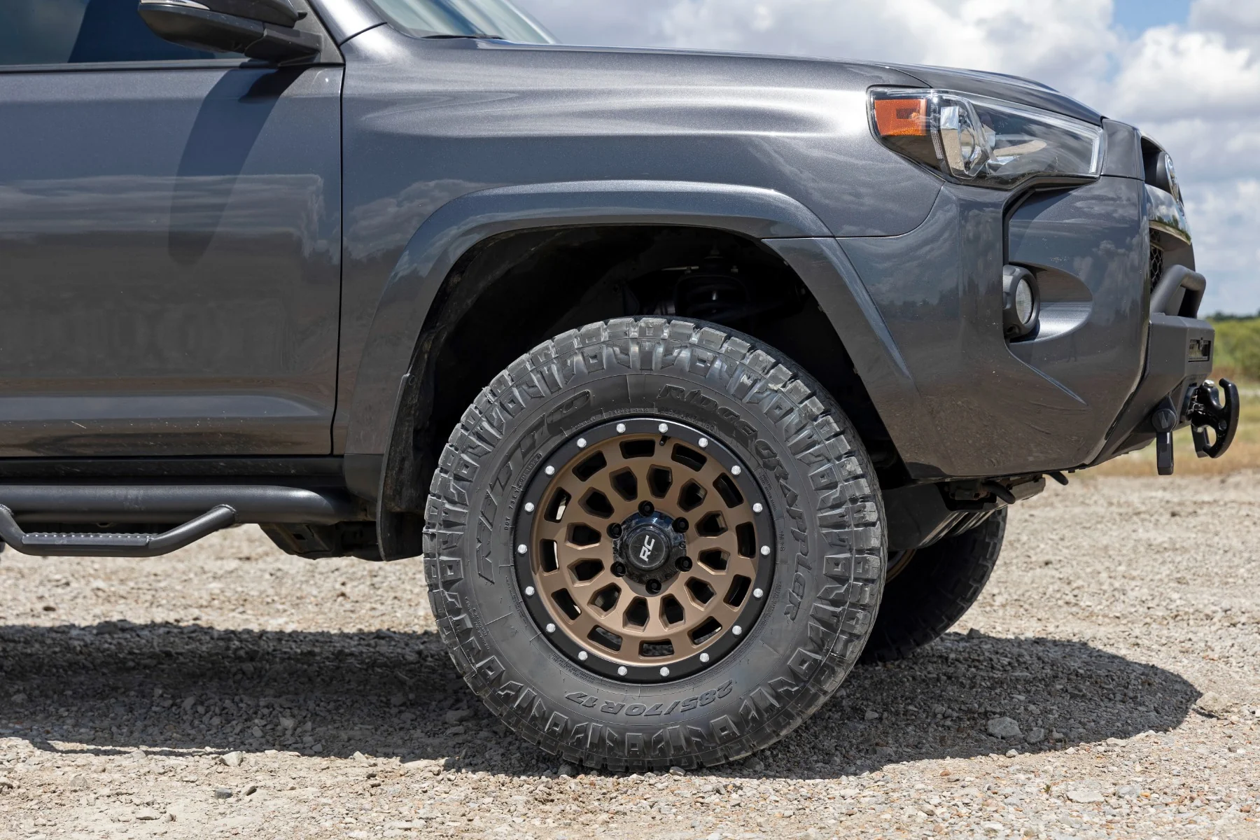 Rough Country - Rough Country 87 Series Wheel/Simulated Beadlock/Bronze/Black/17x8.5/5x4.5/+0mm - Image 6