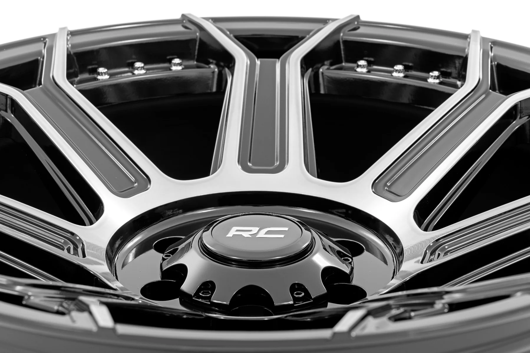 Rough Country - Rough Country 89 Series Wheel/One-Piece/Black Machined Gunmetal/20x9/6x5.5/+18mm - Image 5
