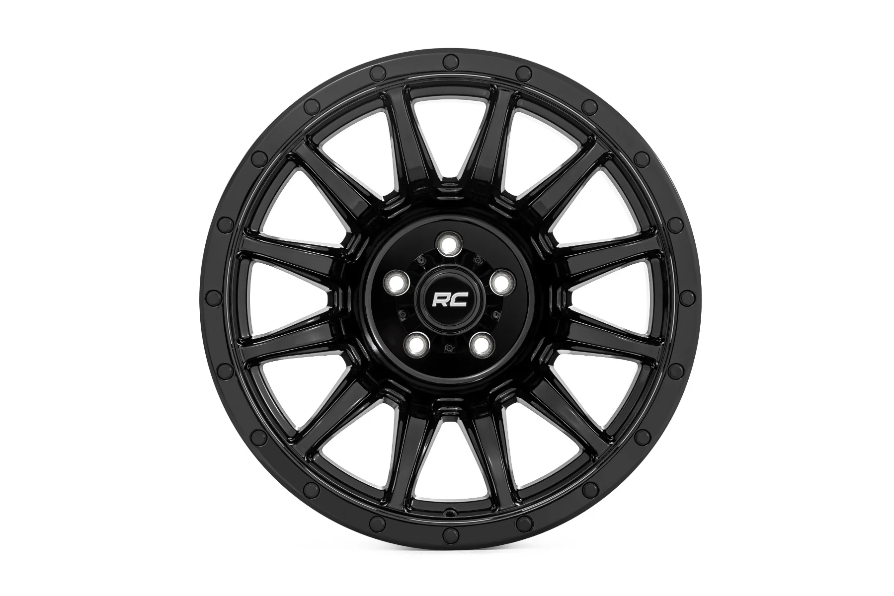 Rough Country - Rough Country 90 Series Wheel/One-Piece/Gloss Black/20x10/8x170/-19mm - Image 2