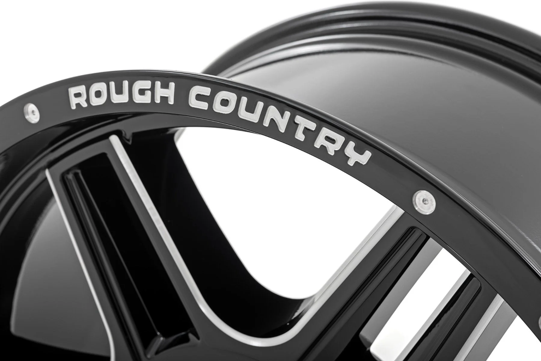 Rough Country - Rough Country 92 Series Wheel/Machined One-Piece/Gloss Black/18x9/6x135/+0mm - Image 2