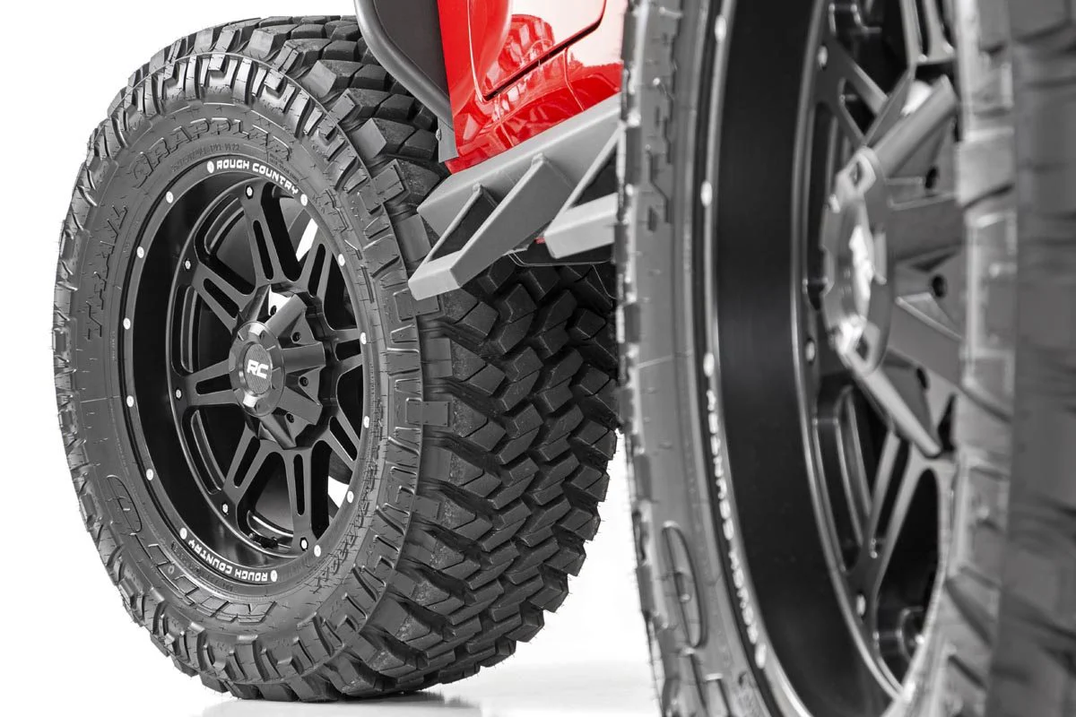 Rough Country - Rough Country 94 Series Wheel/One-Piece/Matte Black/20x10/8x6.5/-18mm - Image 4
