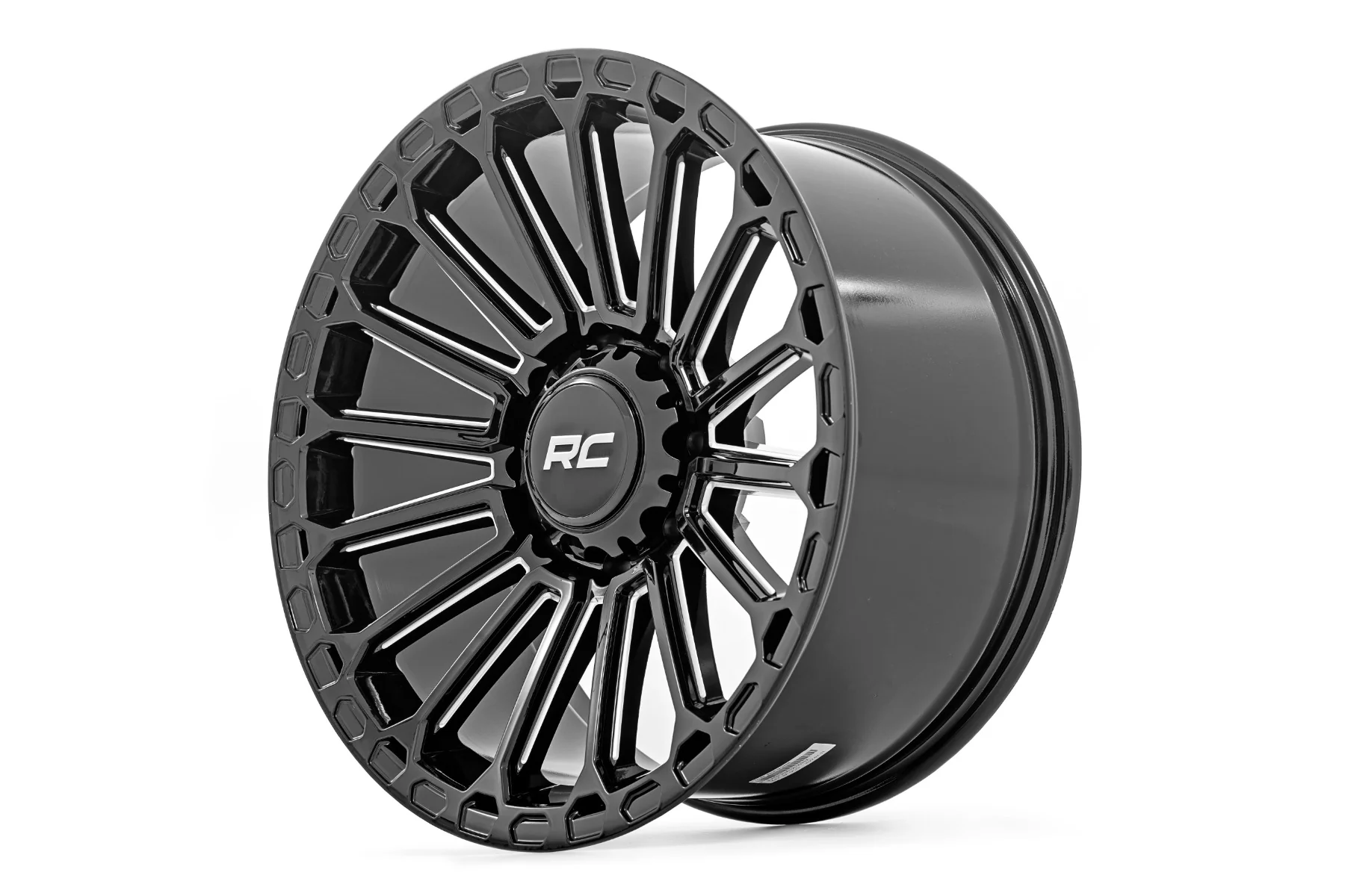 Rough Country - Rough Country 97 Series Wheel/One-Piece/Gloss Black/17x9/5x5/-12mm - Image 4