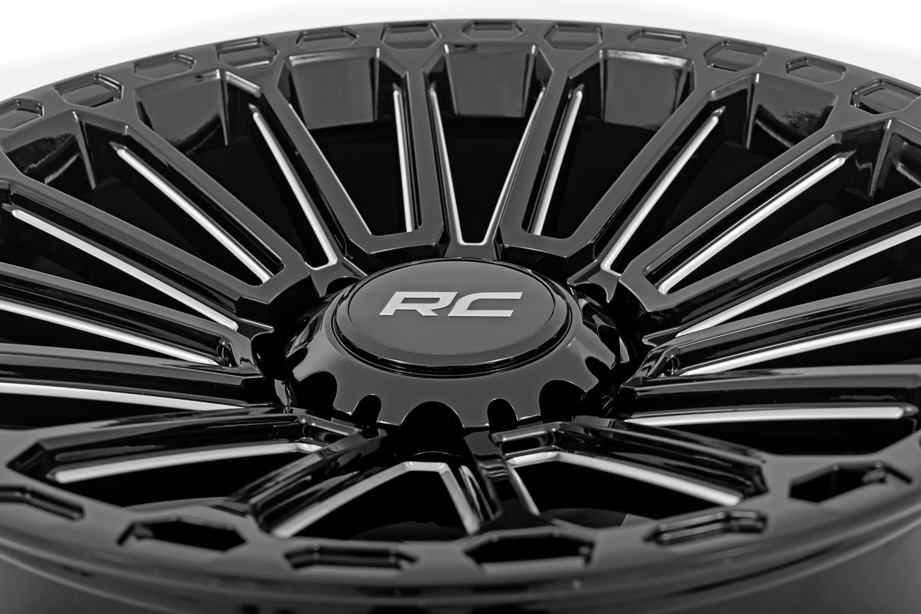 Rough Country - Rough Country 97 Series Wheel/One-Piece/Gloss Black/17x9/5x5/-12mm - Image 5