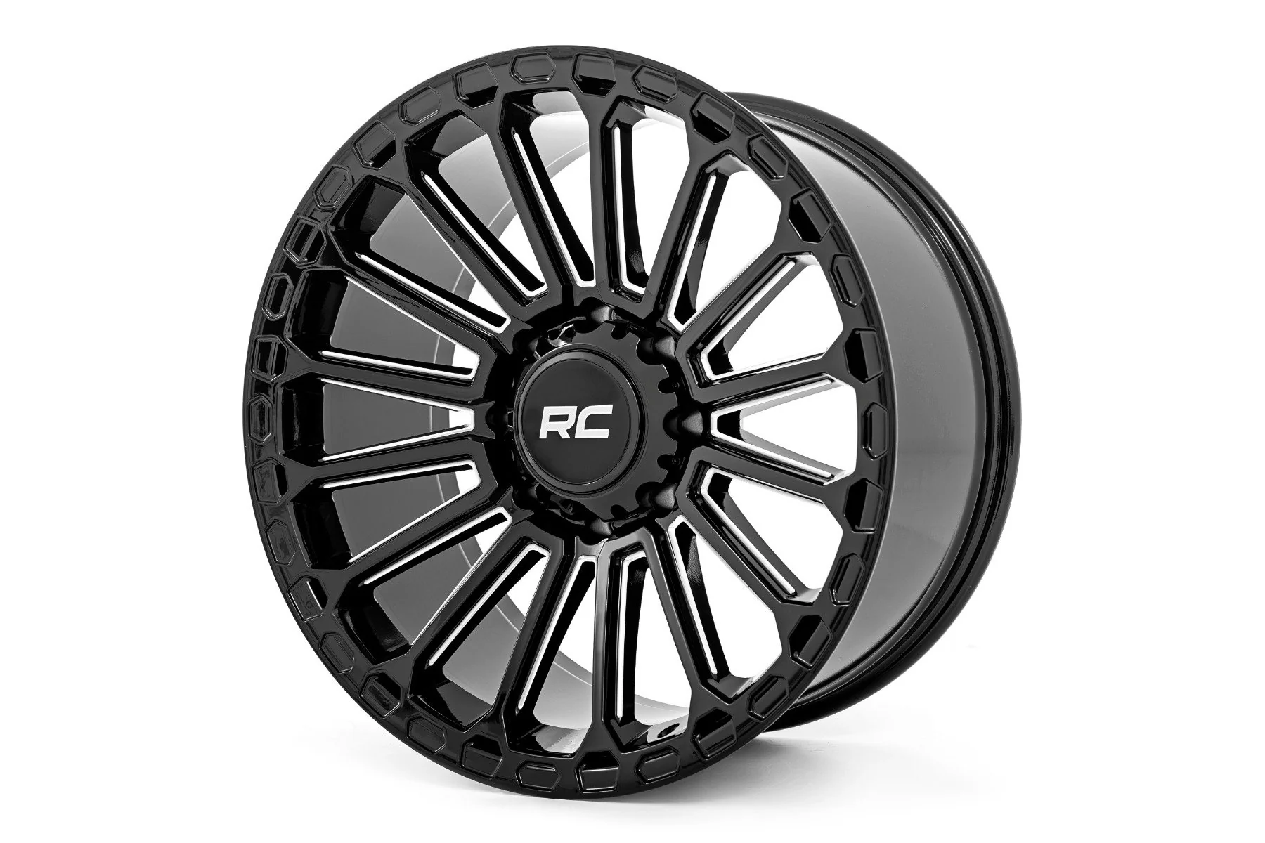 Rough Country - Rough Country 97 Series Wheel/One-Piece/Gloss Black/17x9/5x5/-12mm - Image 7