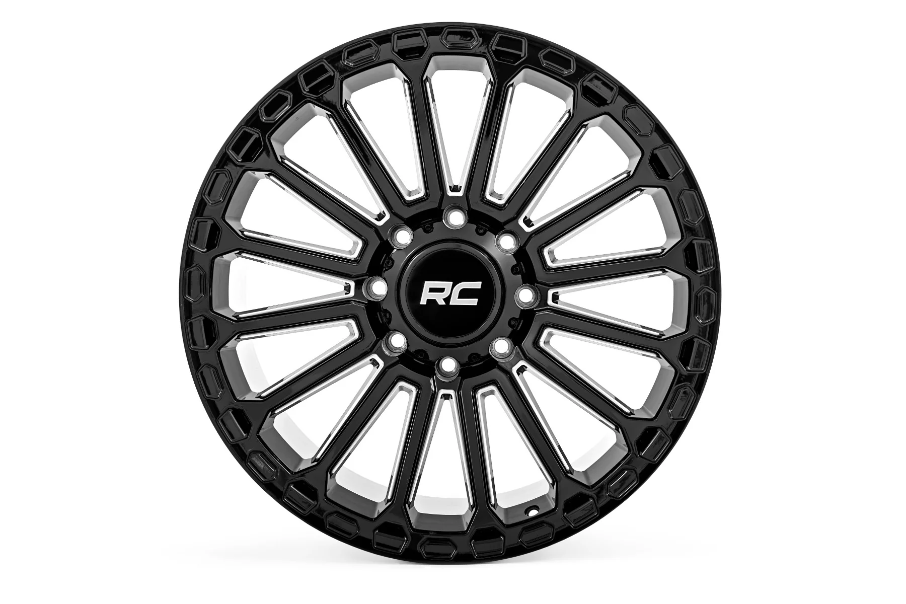 Rough Country - Rough Country 97 Series Wheel/One-Piece/Gloss Black/22x10/6x5.5/-25mm - Image 8