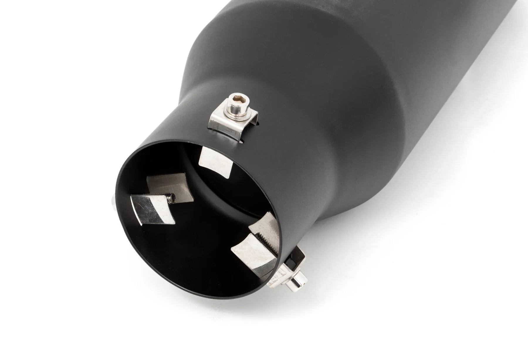 Rough Country - Exhaust Tip | Black | RC Logo | 2.5-3.125 Inch Pipe - Image 3