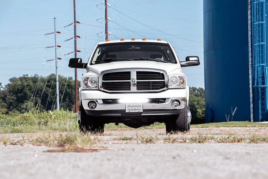Rough Country - LED Bumper Mount - 20" - Ram 2500/3500 4WD (2010-2018) - Image 5